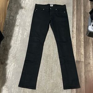 Naked and famous black jeans size 34 skinny guy